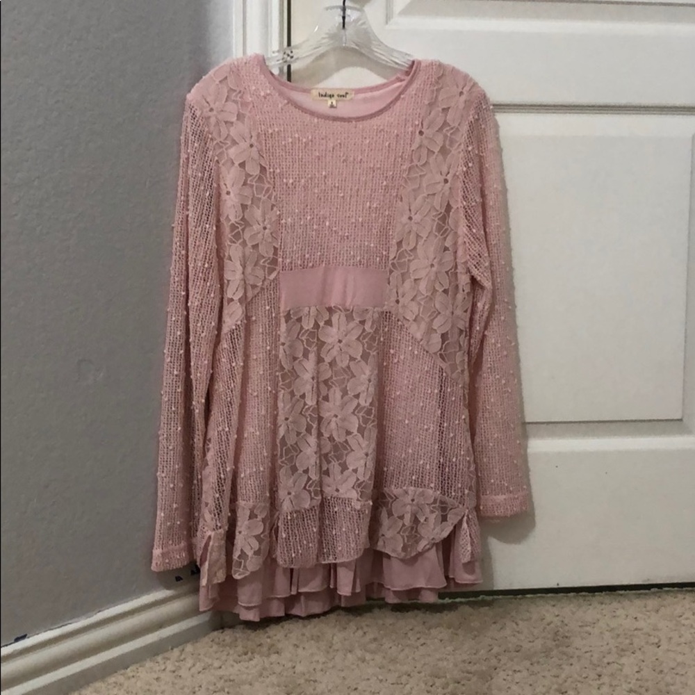 A long sleeve blouse